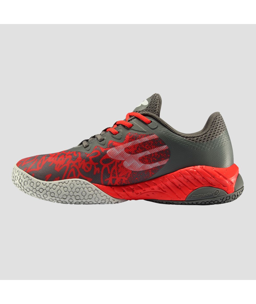 Bullpadel ZAPATILLA BULLPADEL IONIC 24V GRIS OSCURO Venta caliente