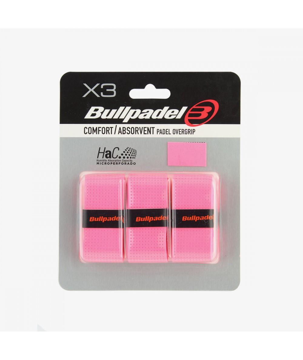 Bullpadel Overgrips Bullpadel GB-1201 rosa flúor