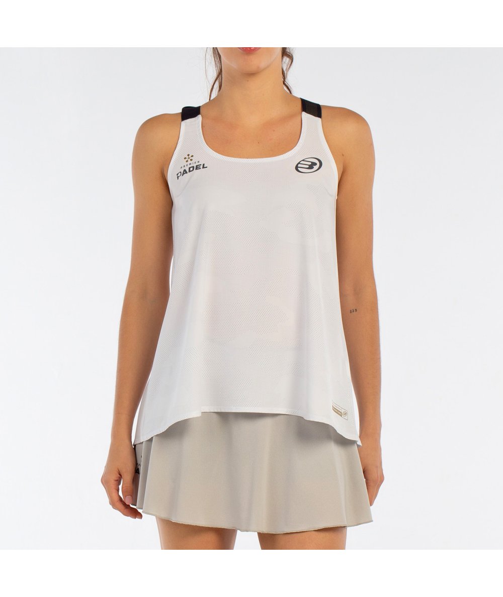 Bullpadel CAMISETA BULLPADEL AGORE BLANCO Promoción por tiempo limitado