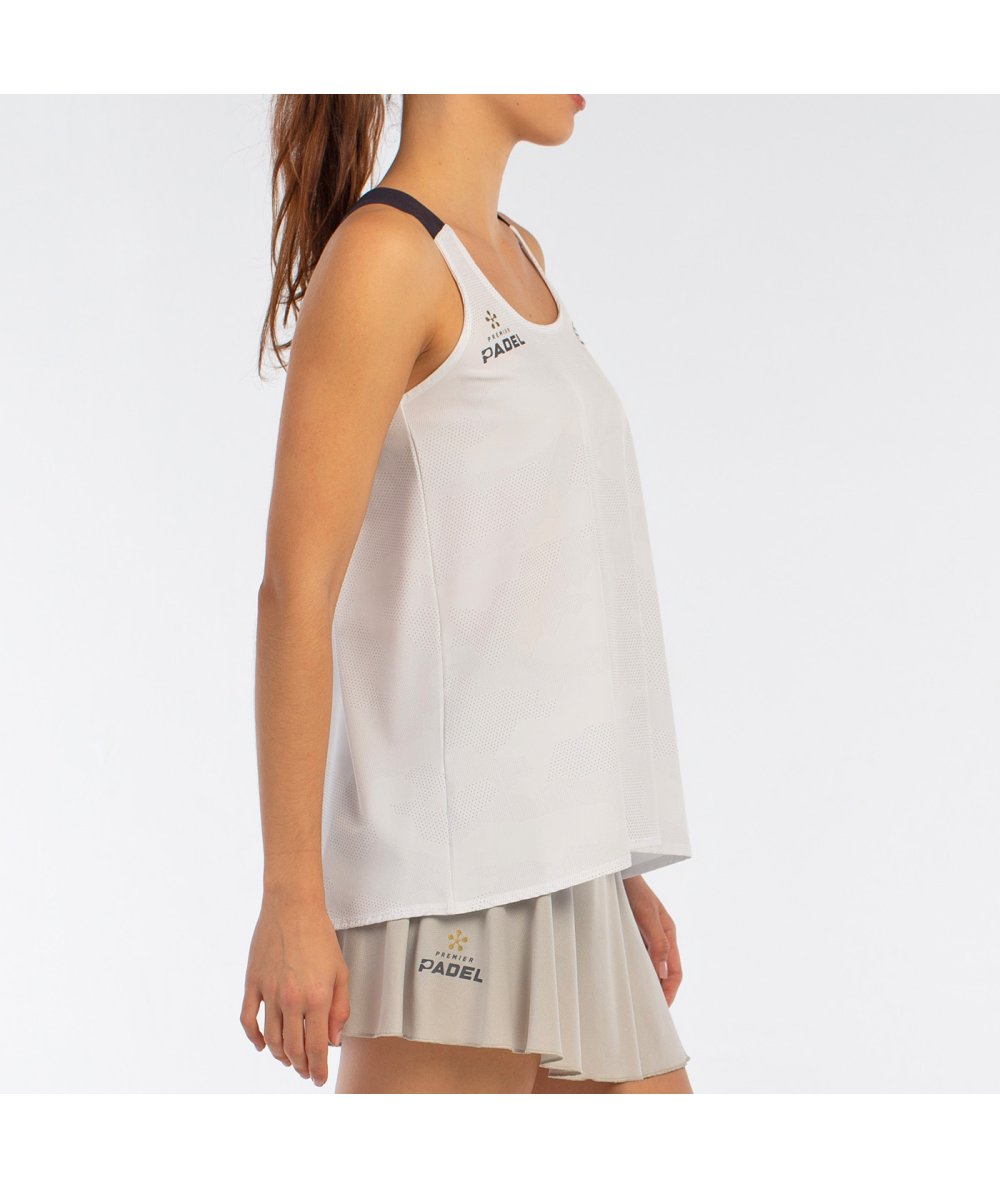 Bullpadel CAMISETA BULLPADEL AGORE BLANCO Promoción por tiempo limitado