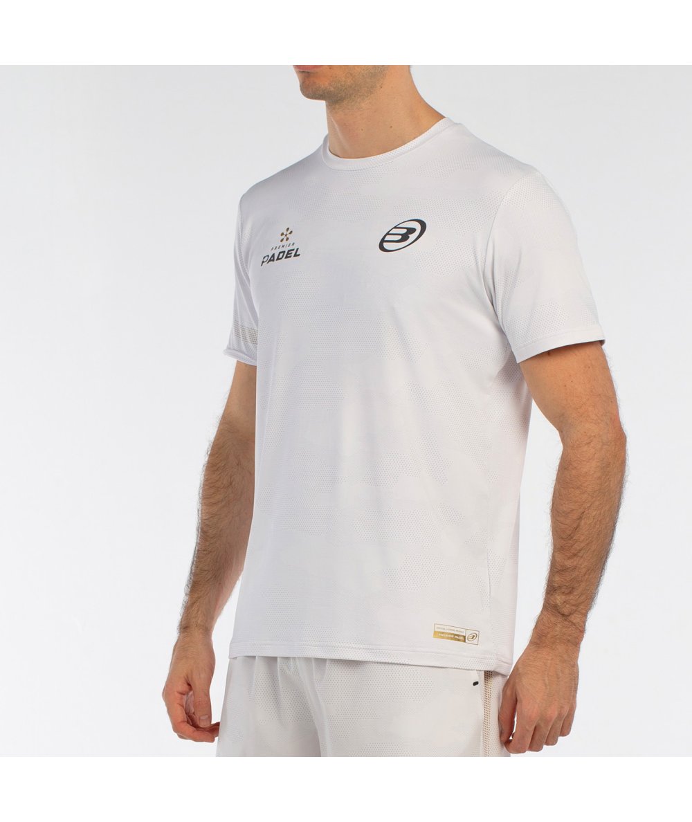 Bullpadel CAMISETA BULLPADEL BIZME BLANCO Promoción trimestral