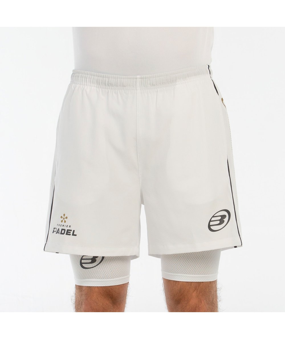 Bullpadel SHORT BULLPADEL BARDE BLANCO Ofertas de temporada