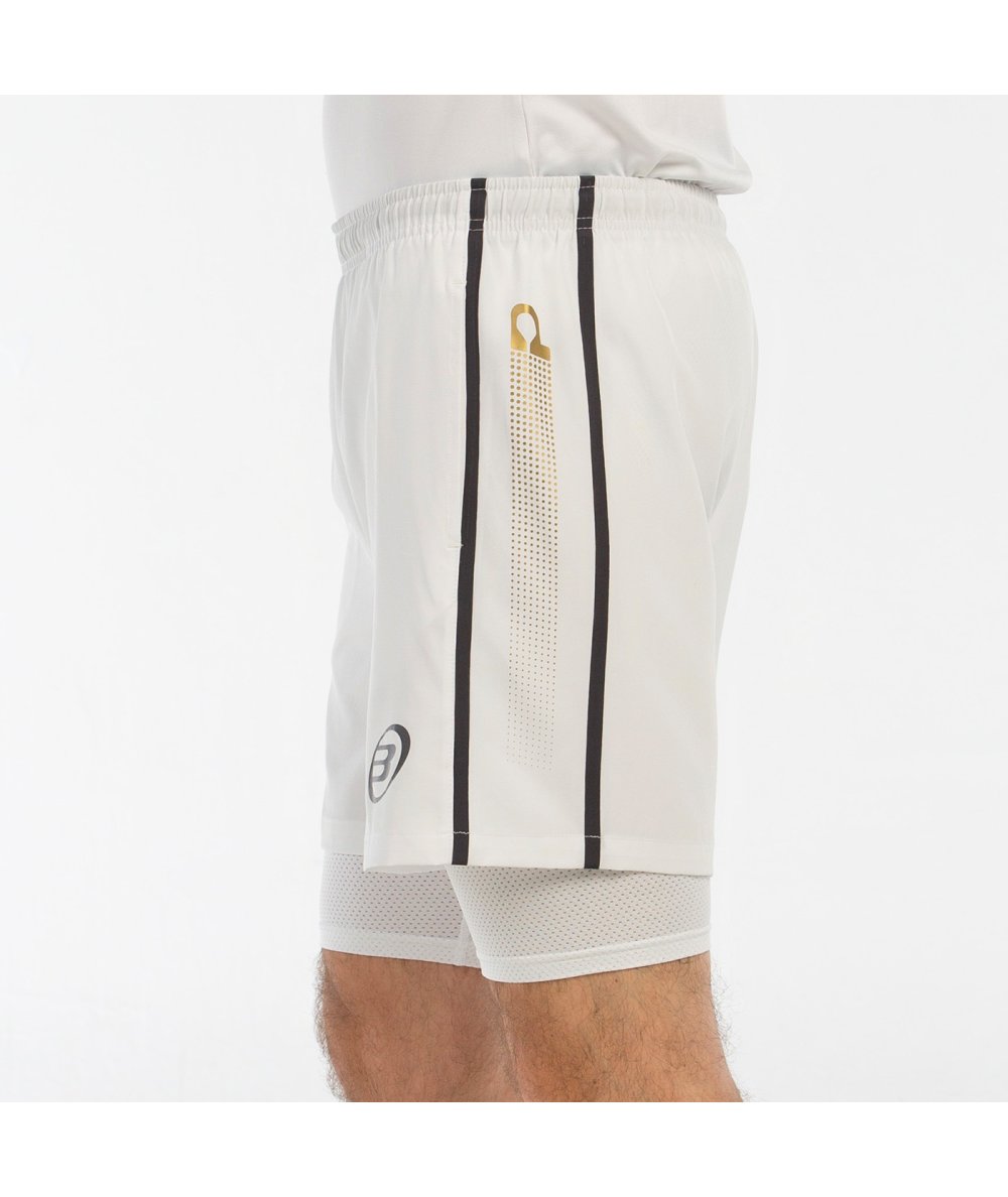 Bullpadel SHORT BULLPADEL BARDE BLANCO Ofertas de temporada