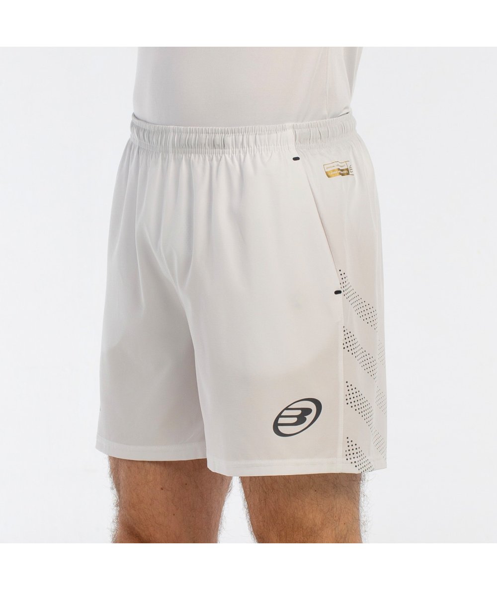 Bullpadel SHORT BULLPADEL BROZO BLANCO 2025