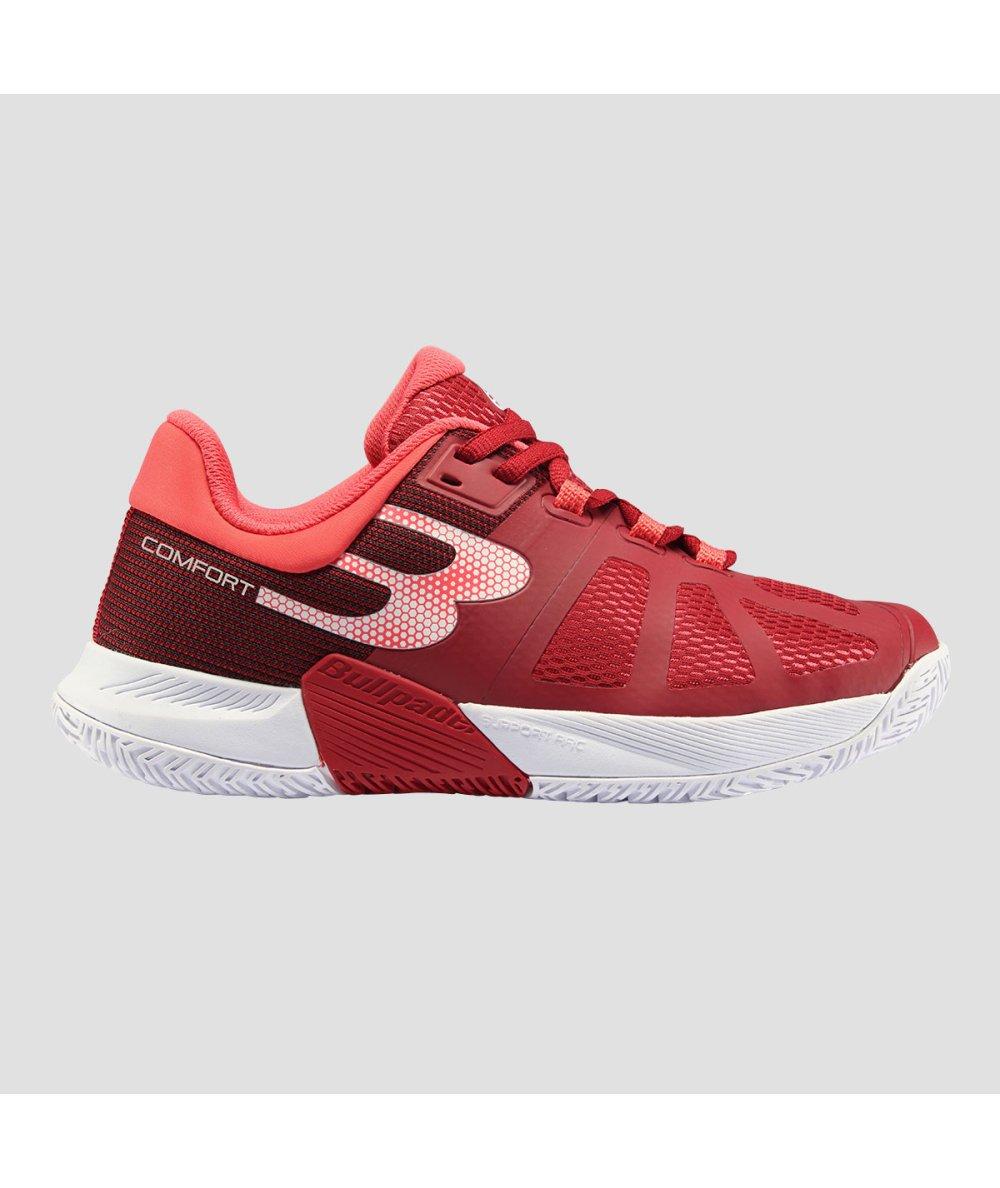 Bullpadel ZAPATILLA BULLPADEL PERFORMANCE COMFORT W 24V CEREZA