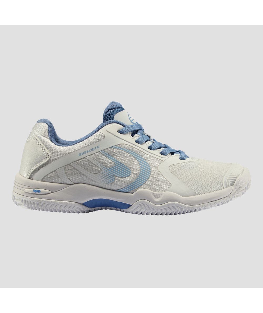 Bullpadel ZAPATILLA BULLPADEL BEKER W 24V BLANCO / AZUL OSCURO