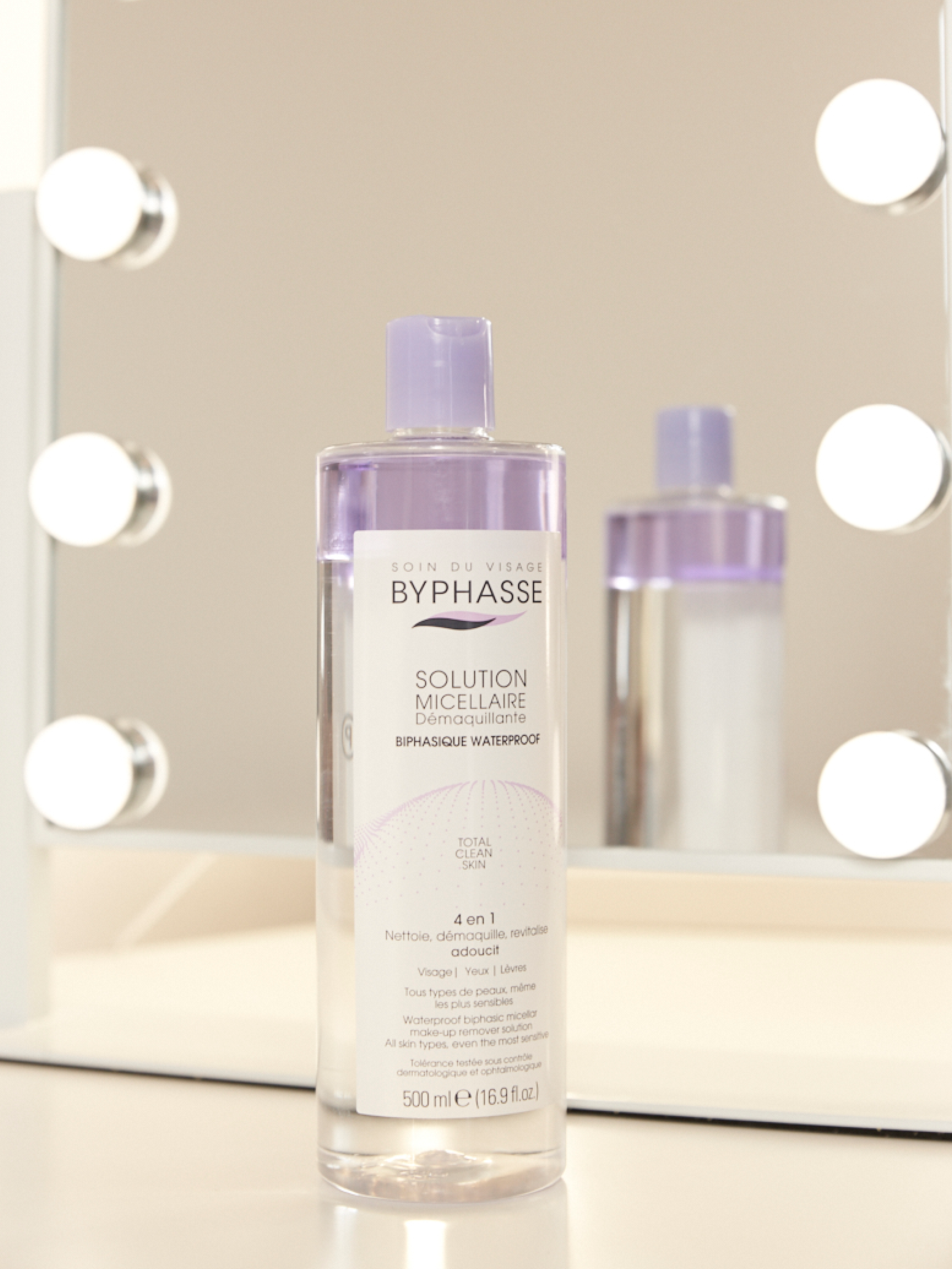 Byphasse MICELLAR MAKE-UP REMOVER SOLUTION 500ML Solo hoy