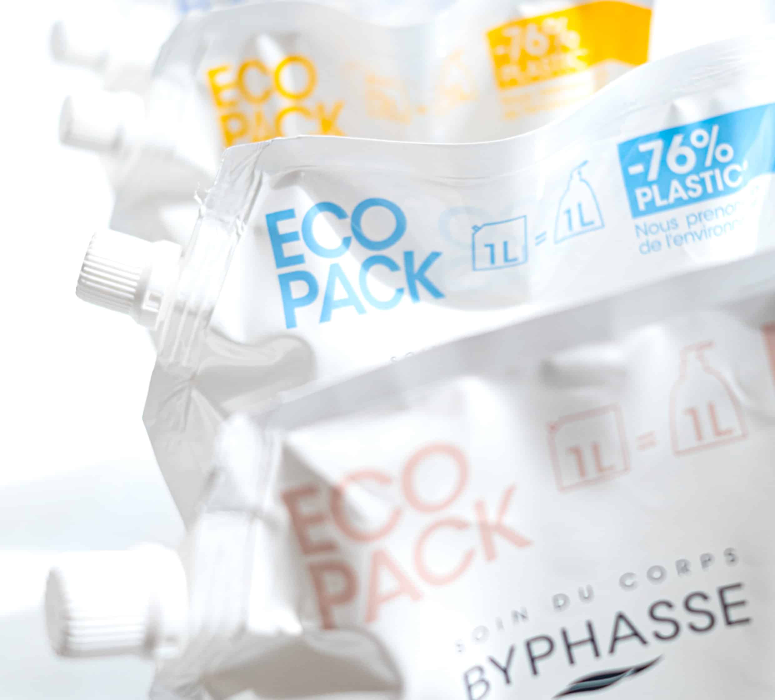 Byphasse CARESSE SHOWER CREAM ECOPACK 1L Ahorra y exporta