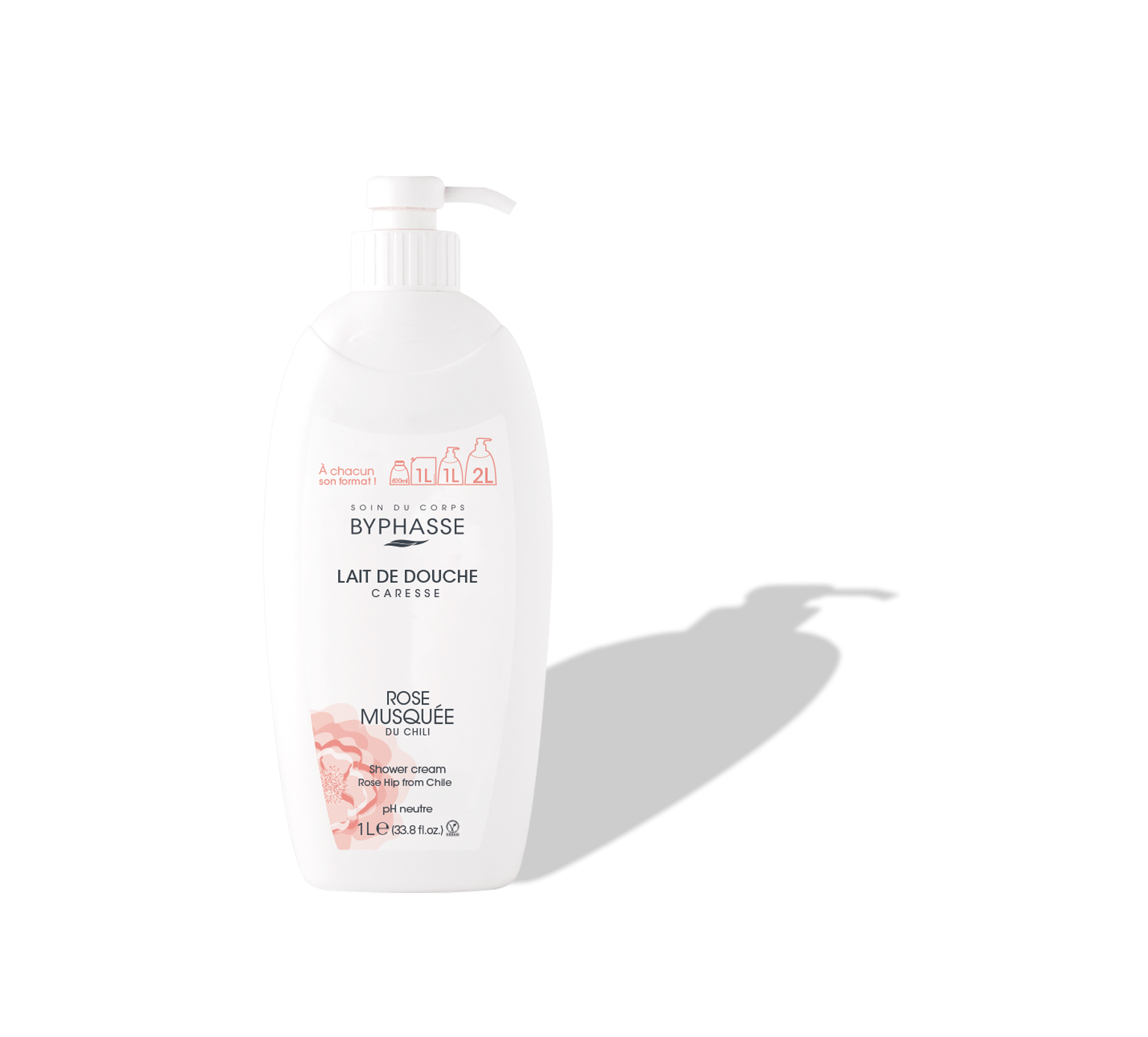 Byphasse CARESSE SHOWER CREAM 1L