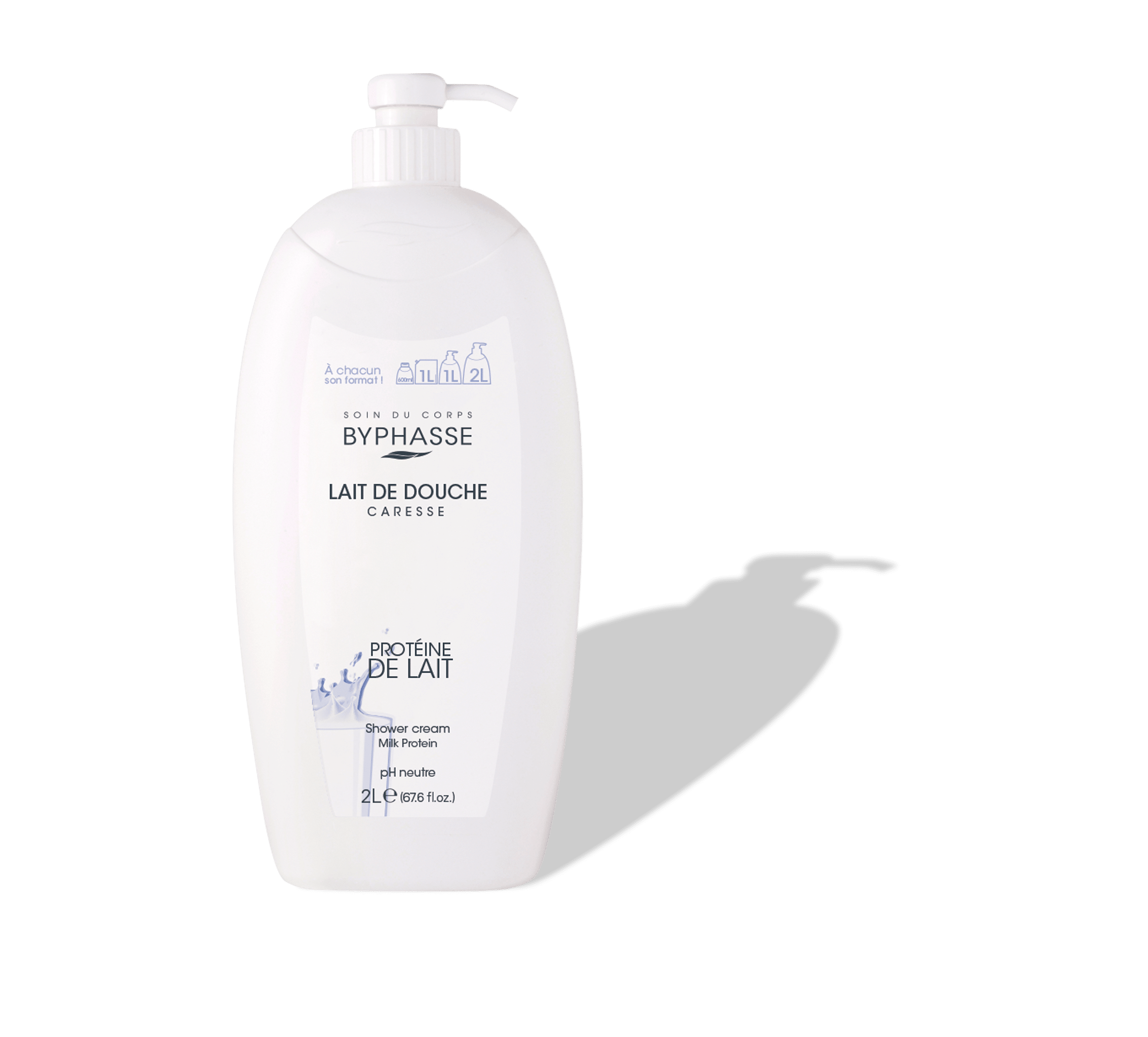 Byphasse CARESSE SHOWER CREAM 2L