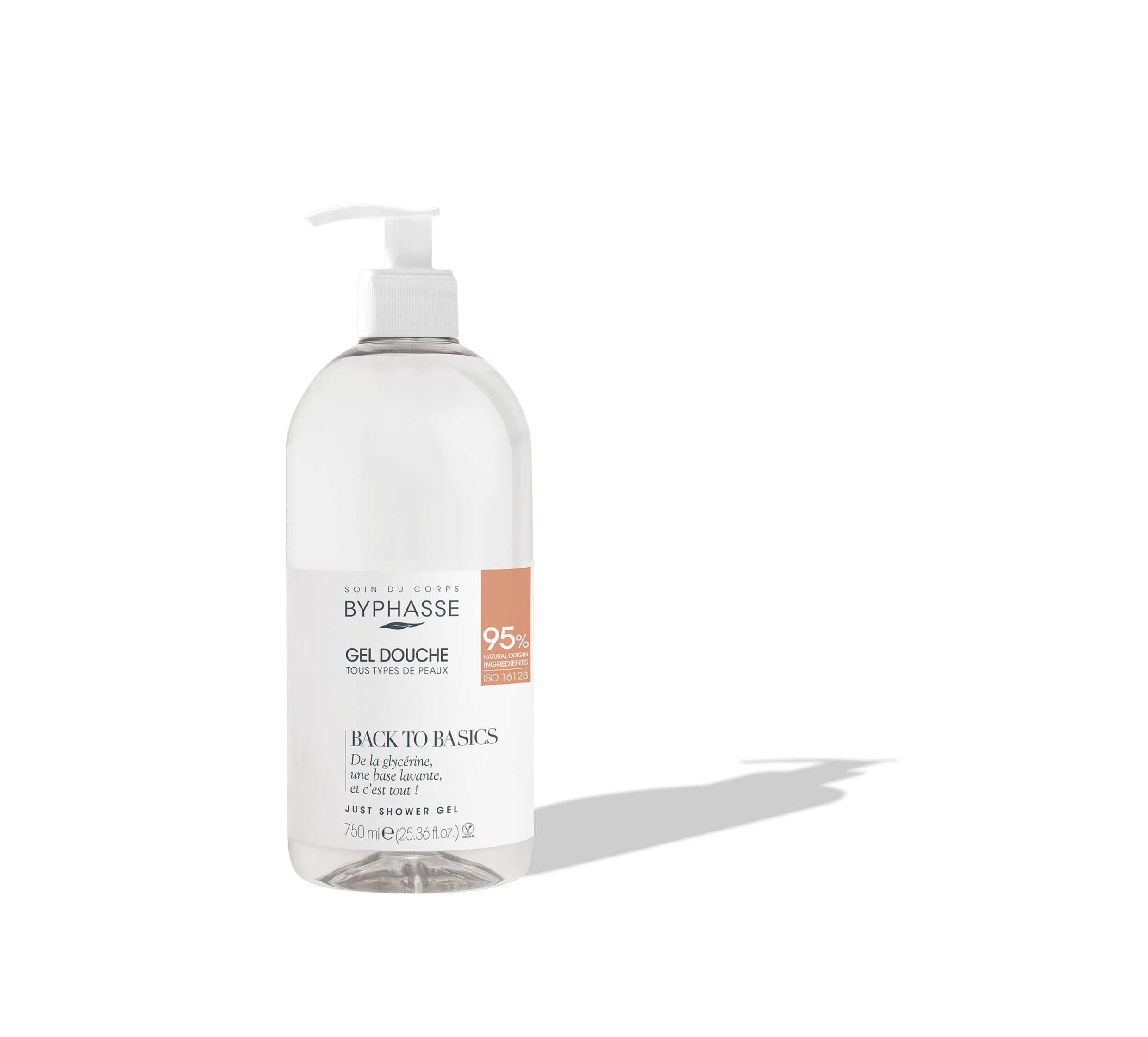 Byphasse BACK TO BASICS JUST SHOWER GEL 750ML