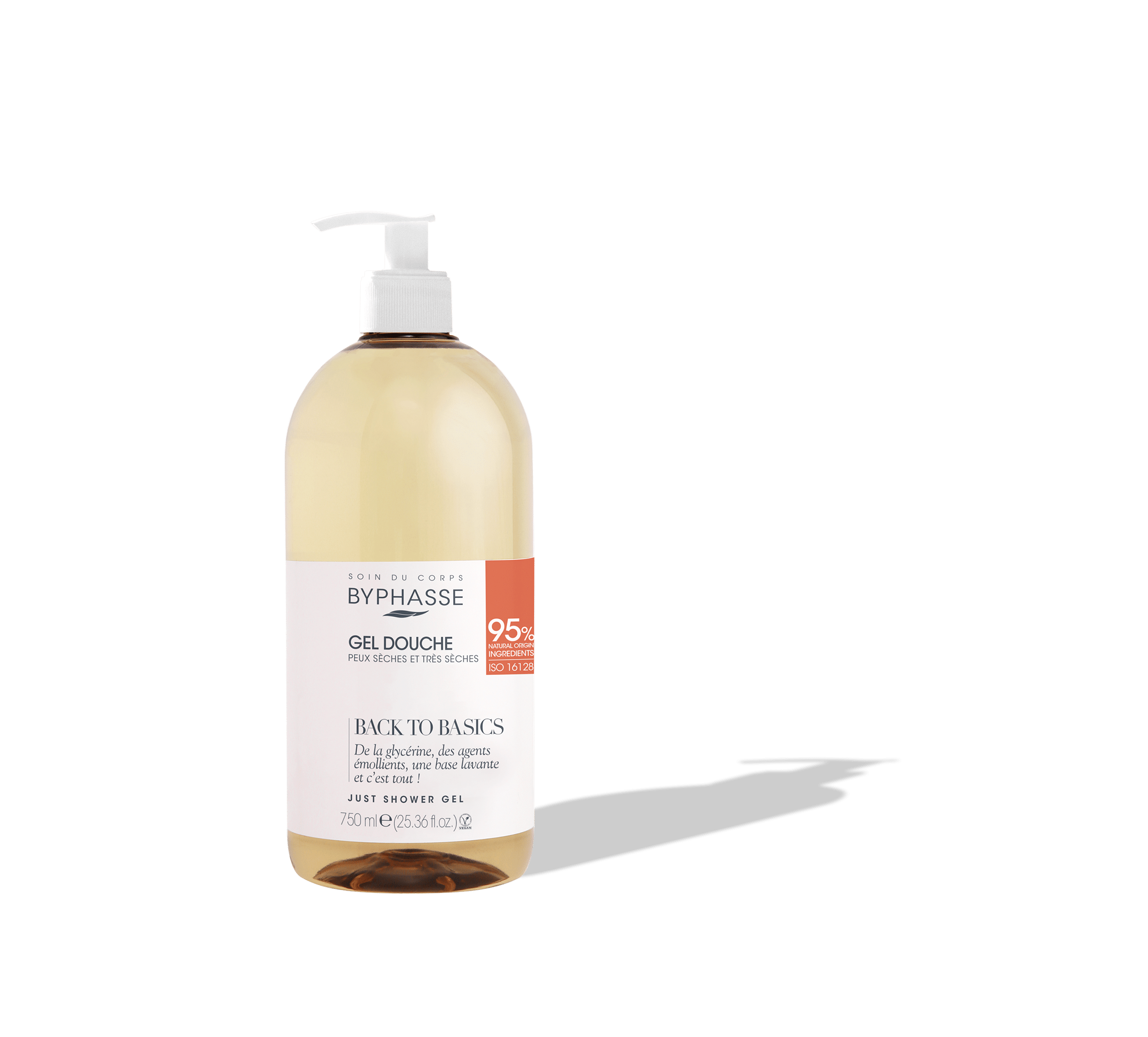 Byphasse BACK TO BASICS JUST SHOWER GEL 750ML