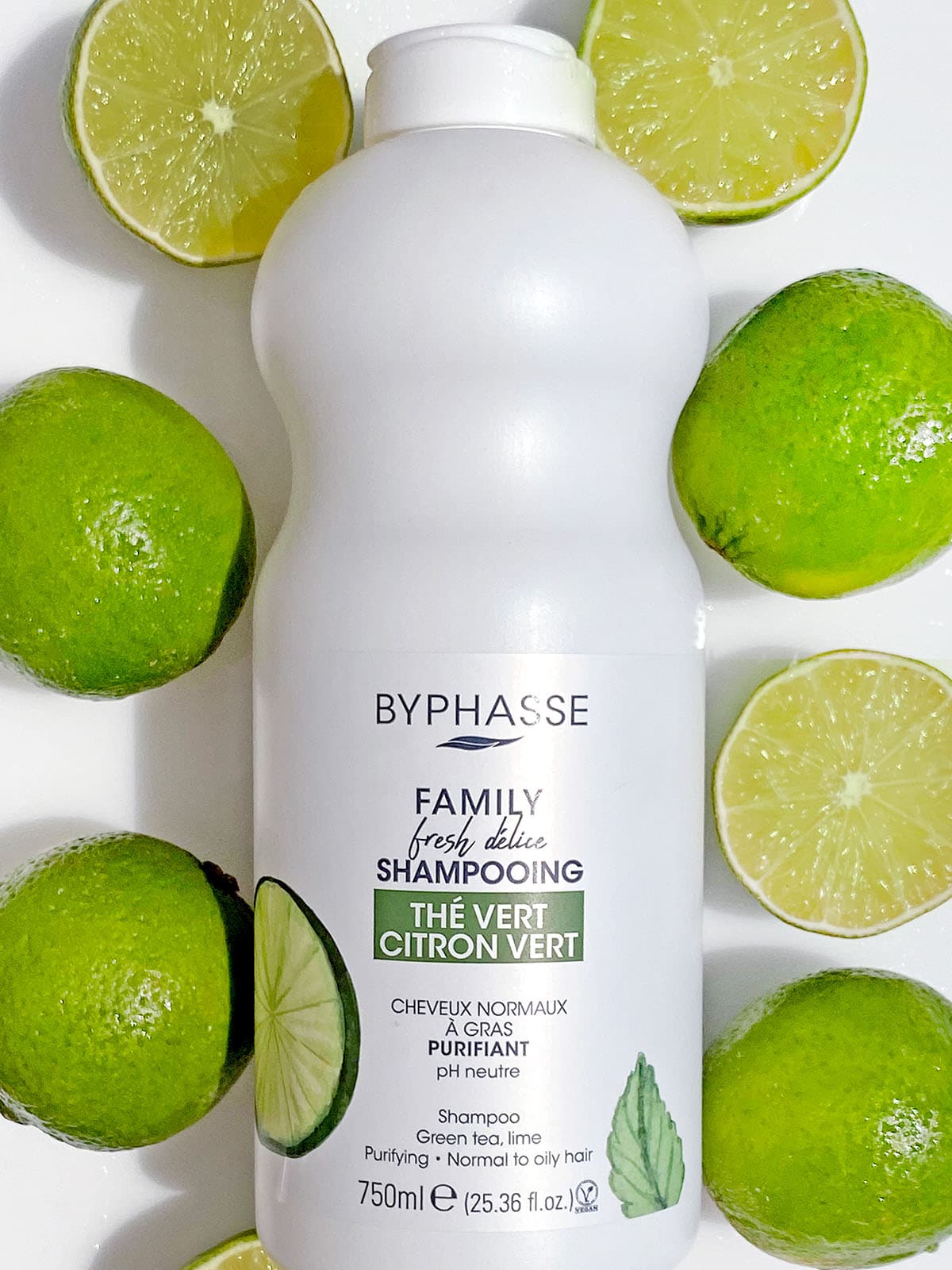 Byphasse FAMILY FRESH DÉLICE SHAMPOO NORMAL TO OILY HAIR 750ML Grandes descuentos