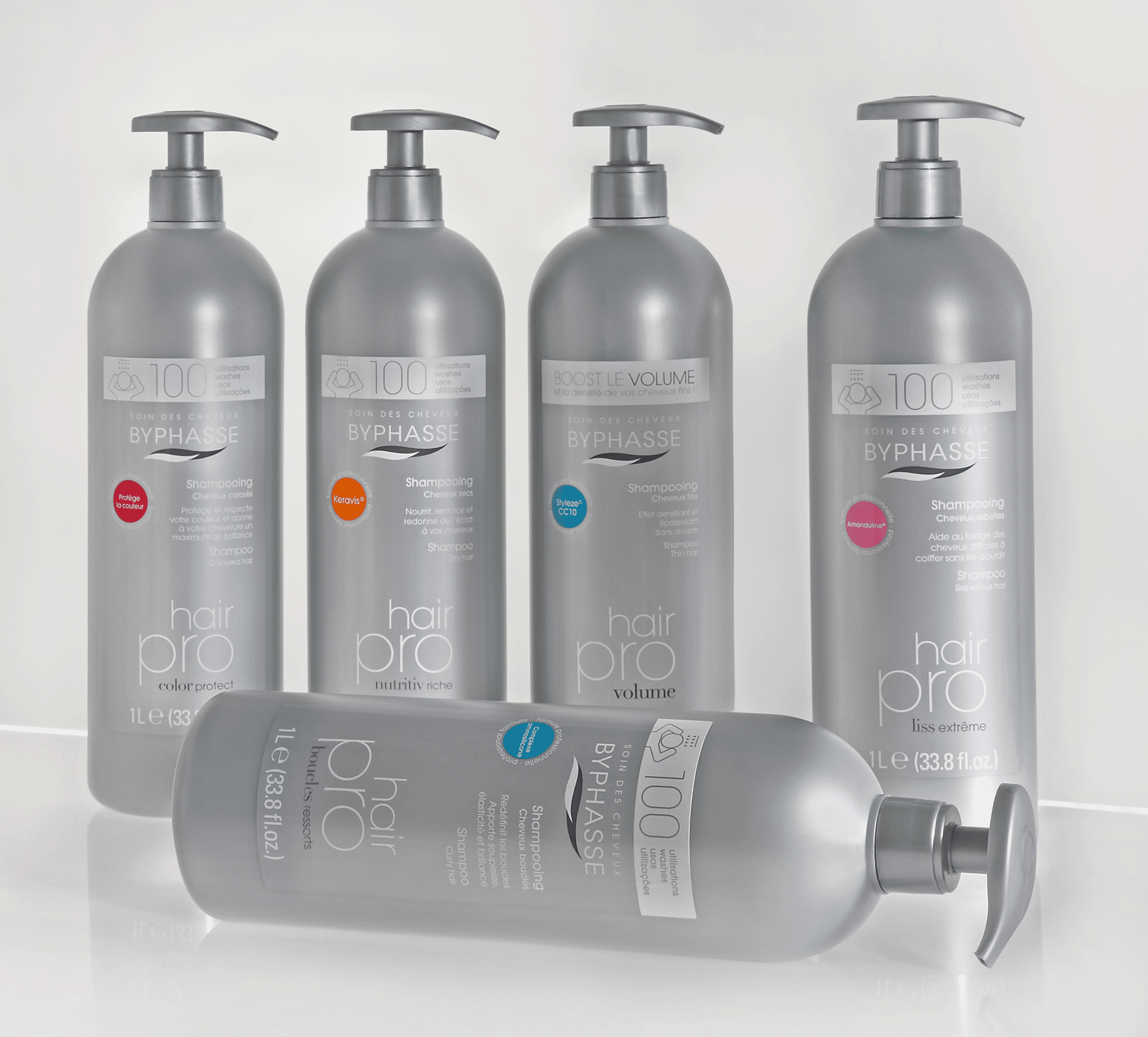 Byphasse HAIR PRO SHAMPOO LISS EXTREME 750 ml