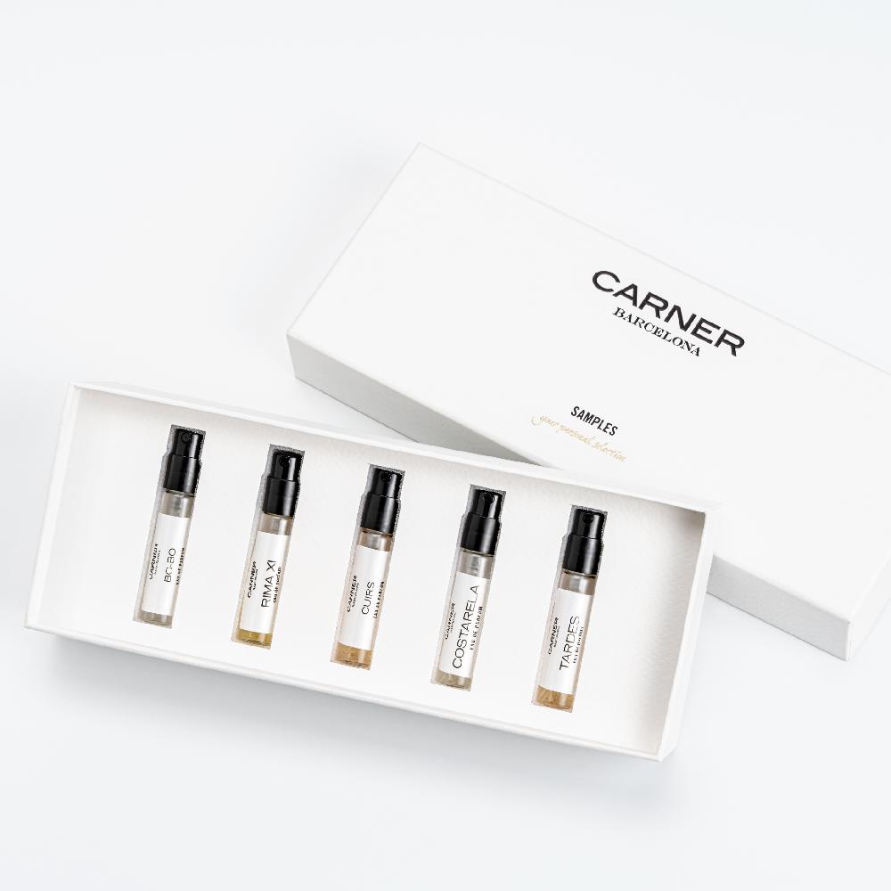 Carner barcelona Set Muestras de Perfumes Devoluciones gratuitas
