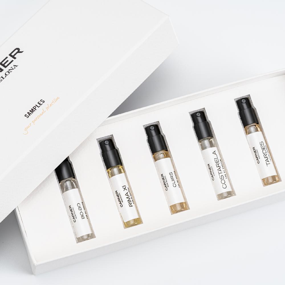 Carner barcelona Set Muestras de Perfumes Devoluciones gratuitas