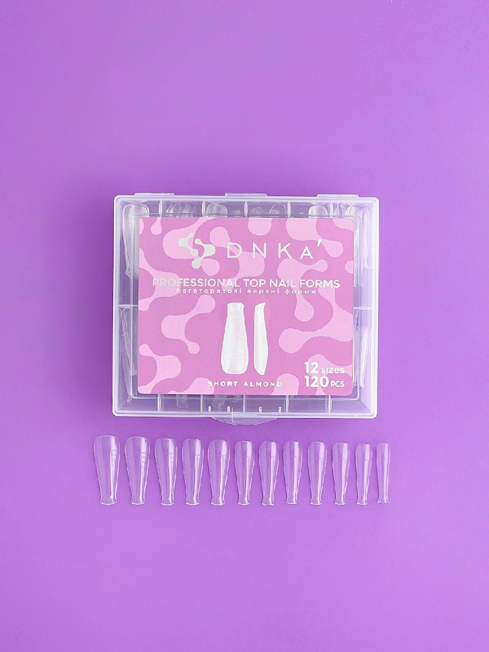 Dessata Professional Top Nail Forms DNKa’ Short Almond 120 pcs Envío internacional gratuito