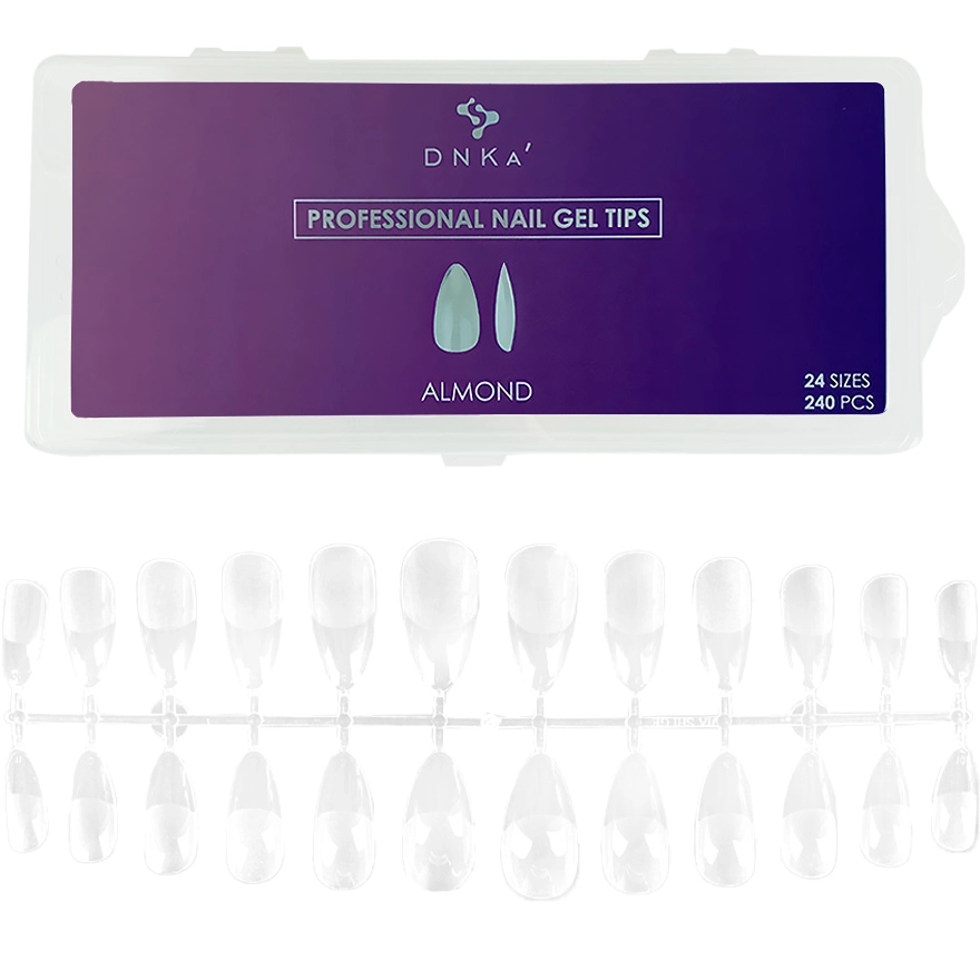 Dessata Professional Nail Gel Tips DNKa’ Almond 240 pcs