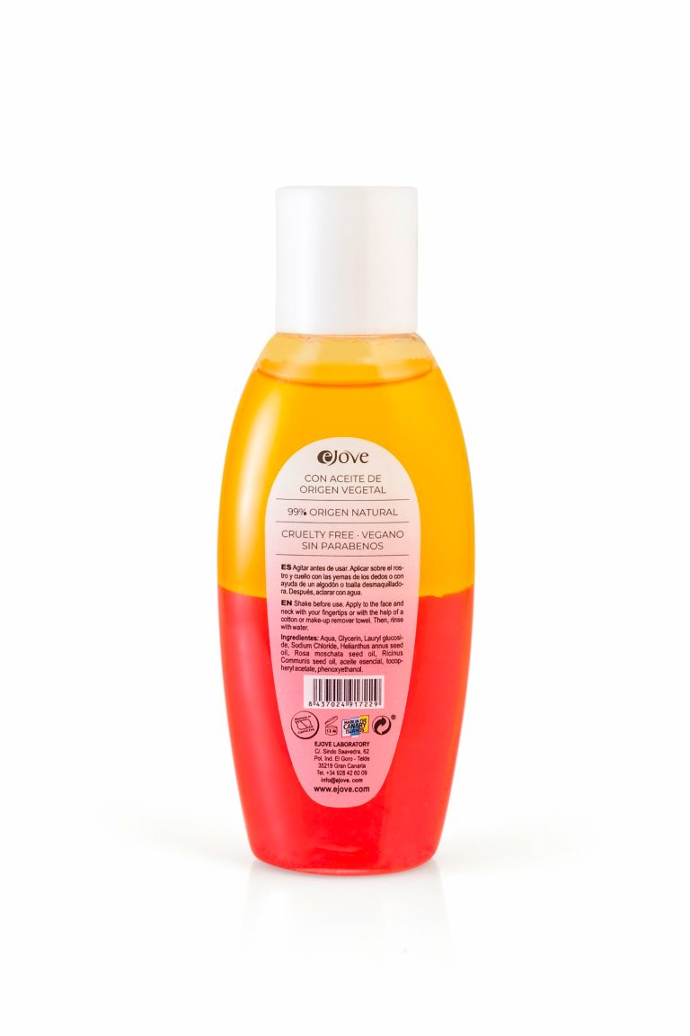 Ejove LIMPIADOR BIFÁSICO ROSA MOSQ [EJ235] NUEVO / 100ml Oferta exclusiva