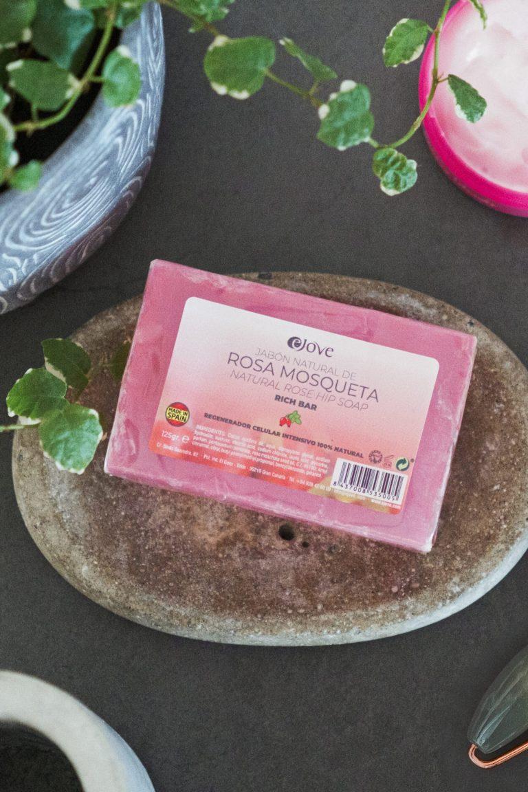 Ejove JABÓN NATURAL DE ROSA MOSQUETA [EJ048] En oferta