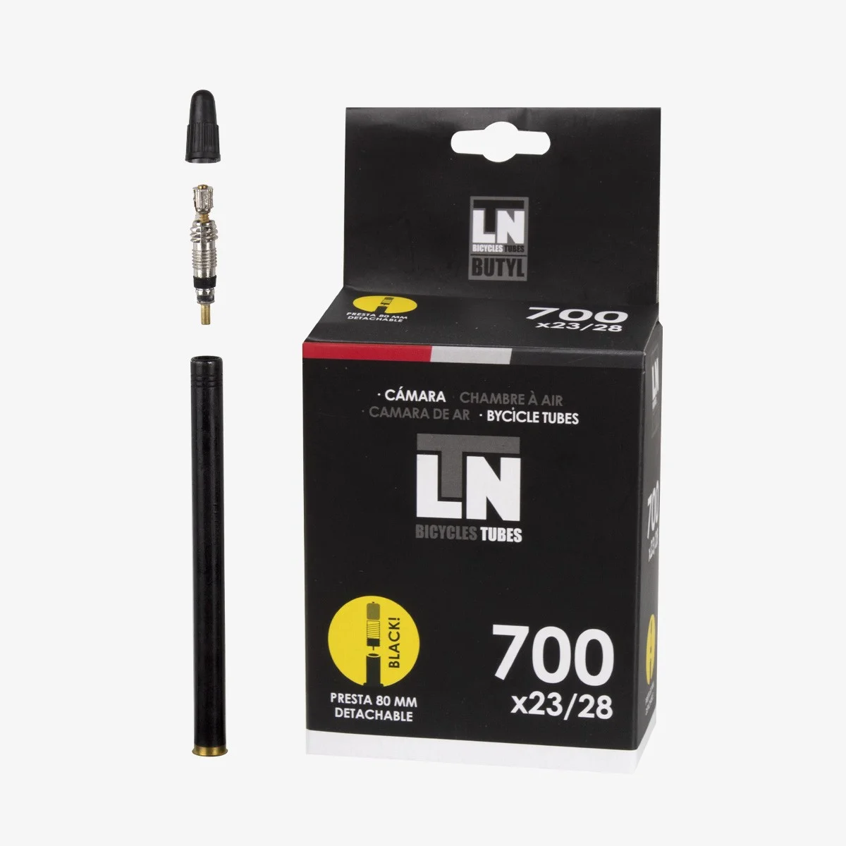 Eltin Cámara 700x23/28C FV 80 mm Envío gratis