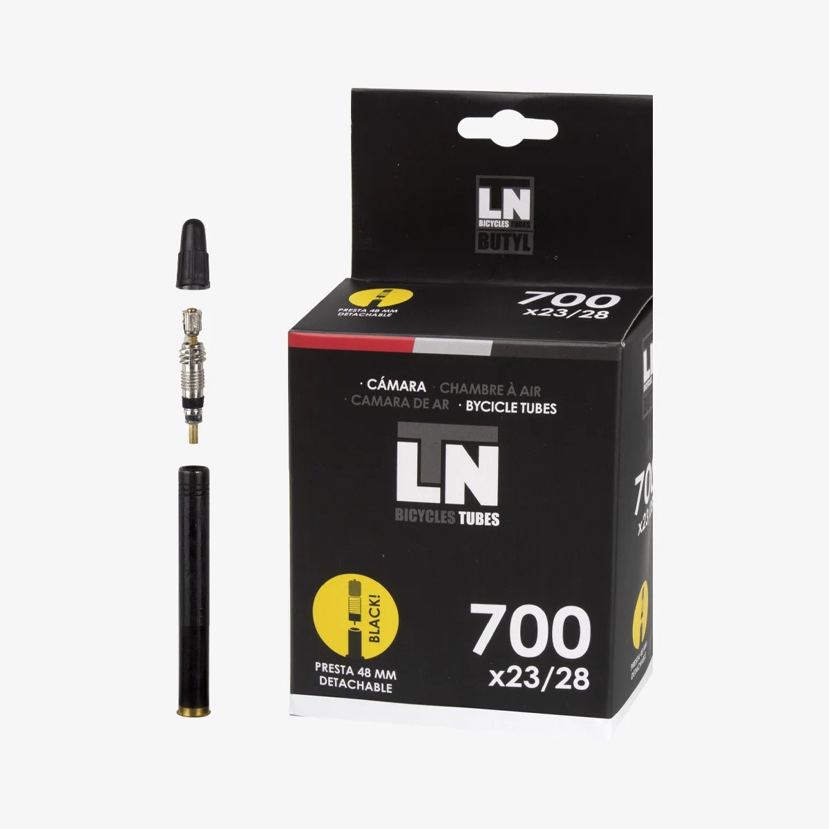 Eltin Cámara 700x23/28C FV 48 mm Superdescuento