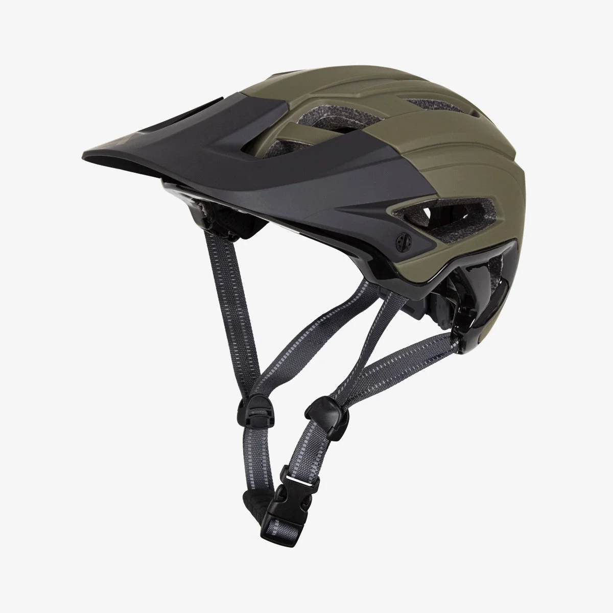 Eltin Casco MTB Hey Verde oliva mate y Negro Descuentos del mes