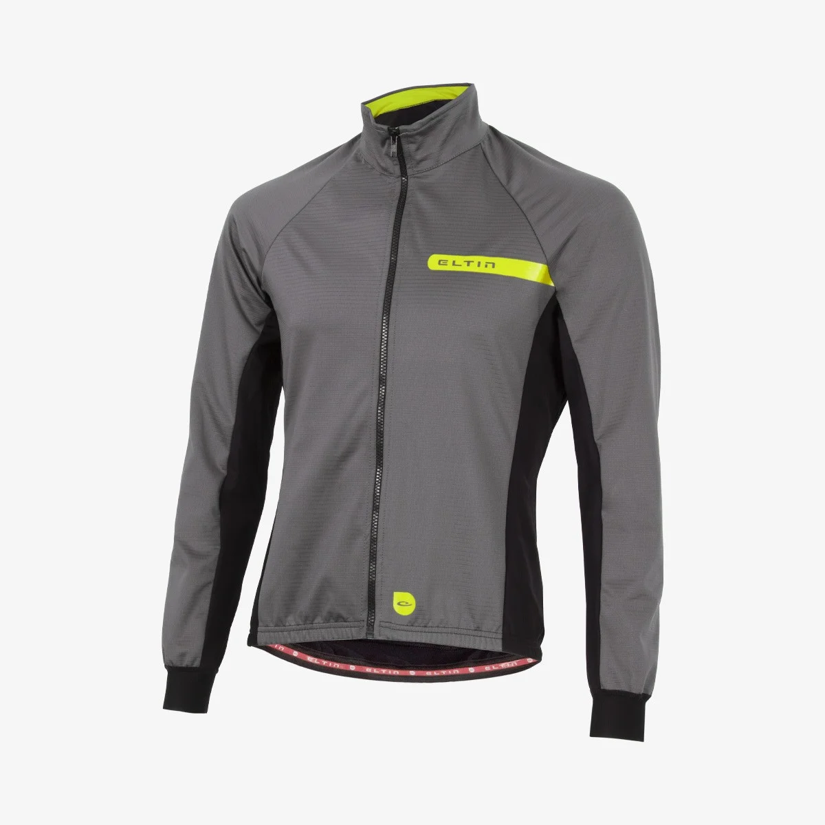 Eltin Chaqueta Ciclismo Unisex Malefic Gris Negra y Amarilla flúor Ofertas de temporada