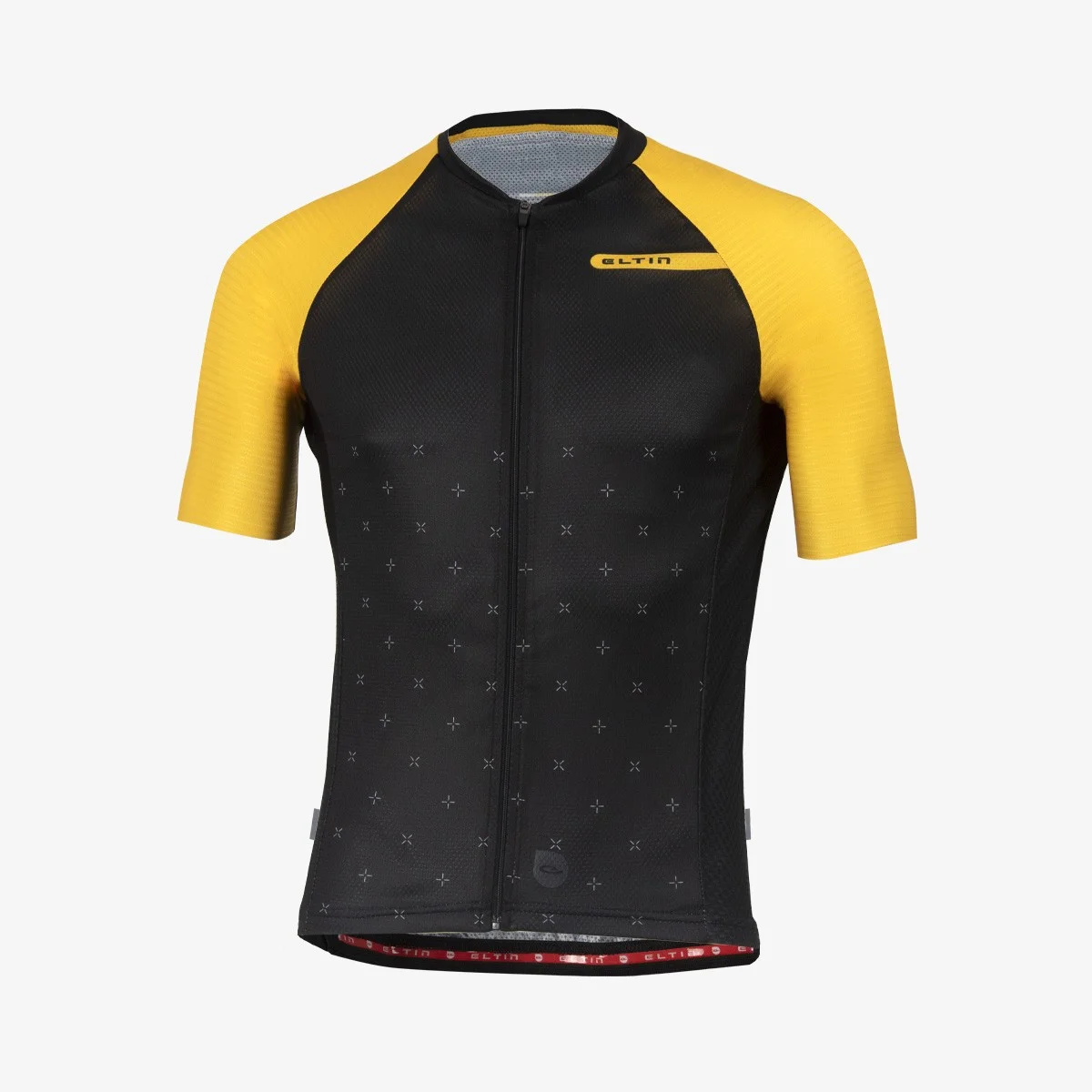 Eltin Maillot Ciclismo Resistance Negro y Mostaza En línea