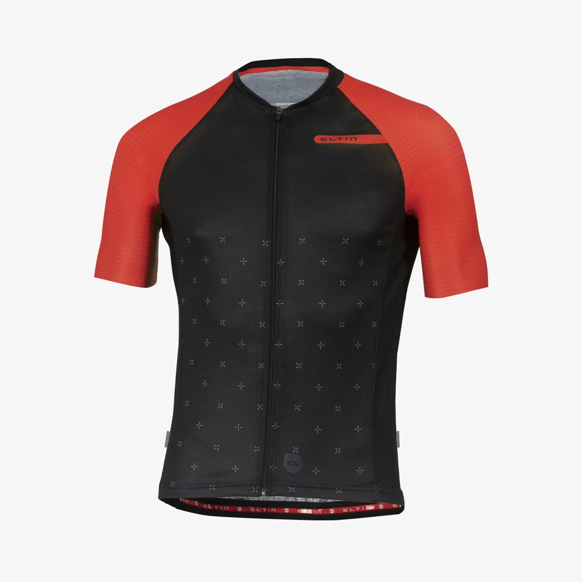 Eltin Maillot Ciclismo Resistance Negro y Rojo Outlet