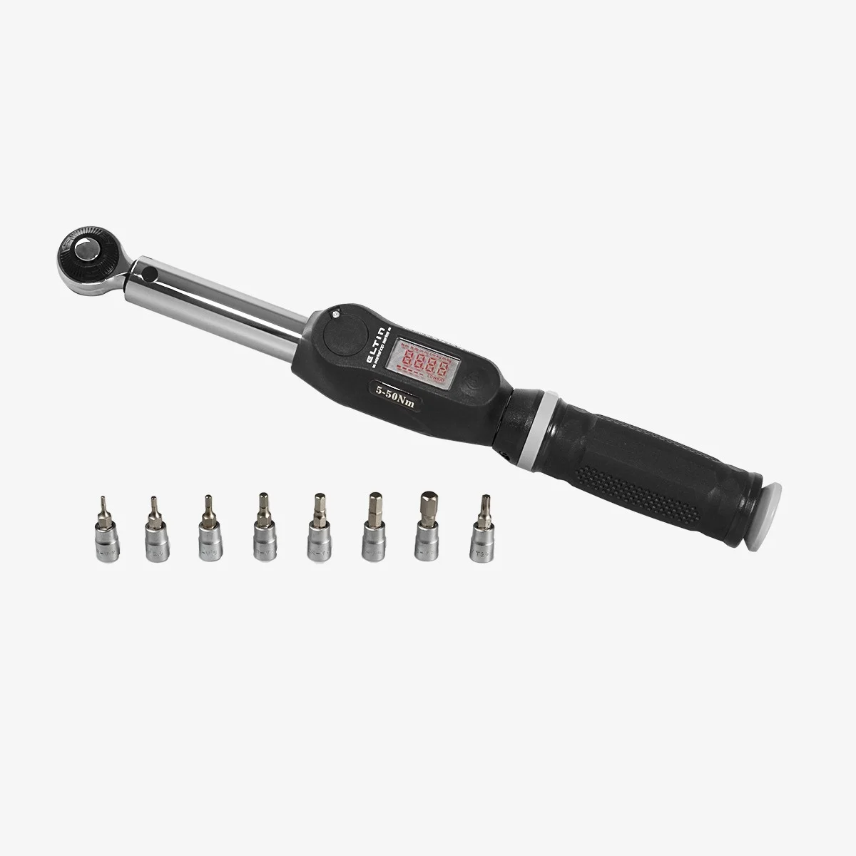 Eltin Llave Dinamométrica digital 1/4" 5-50Nm Grandes ahorros