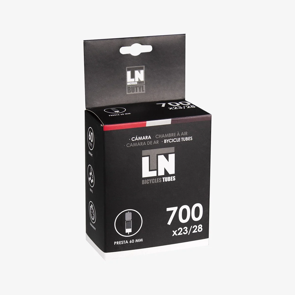 Eltin Cámara 700x23/28 Valv. Presta 60 mm Promoción trimestral