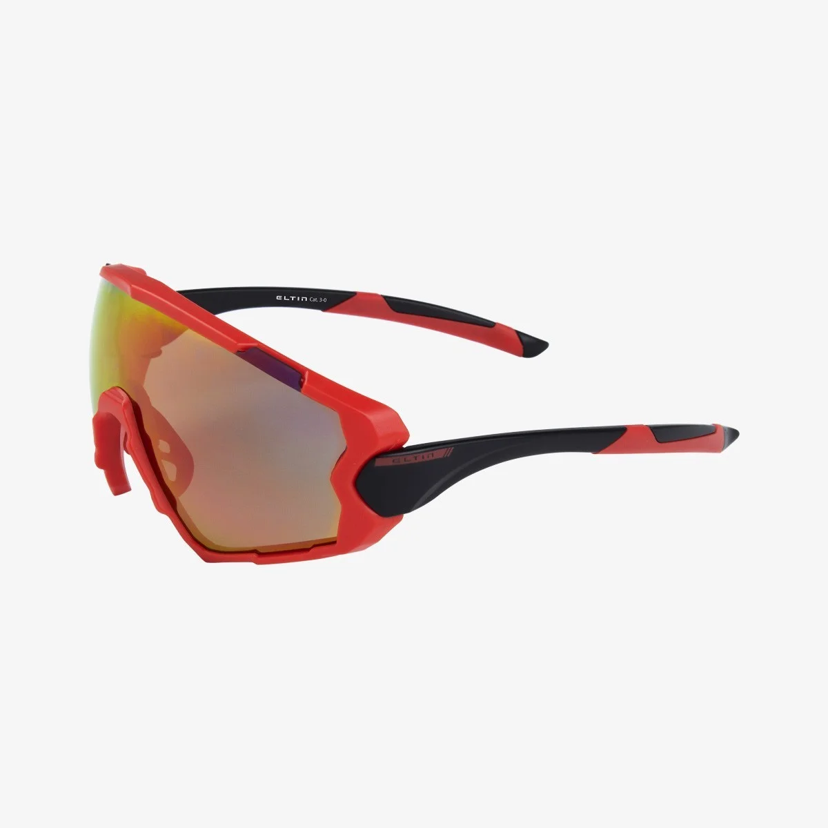 Eltin Gafas Full Oversize Rojo y Negro Venta caliente