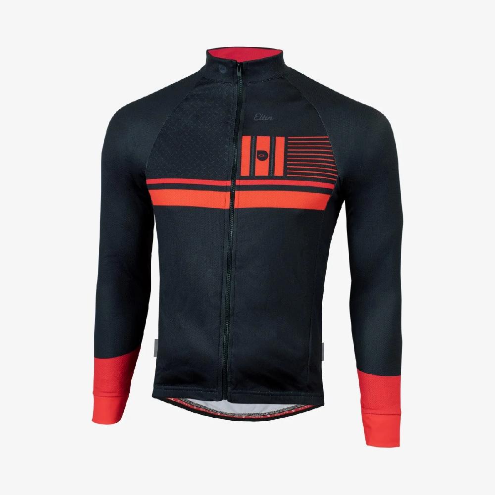 Eltin Maillot Térmico Stik Negro y Rojo Rebajas baratas