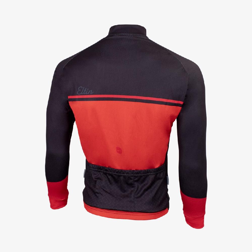 Eltin Maillot Térmico Stik Negro y Rojo Rebajas baratas