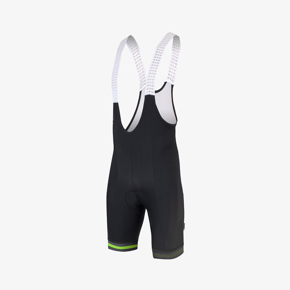 Eltin Culotte Ciclismo Darkspace Negro y Verde flúor Rebajas de fábrica