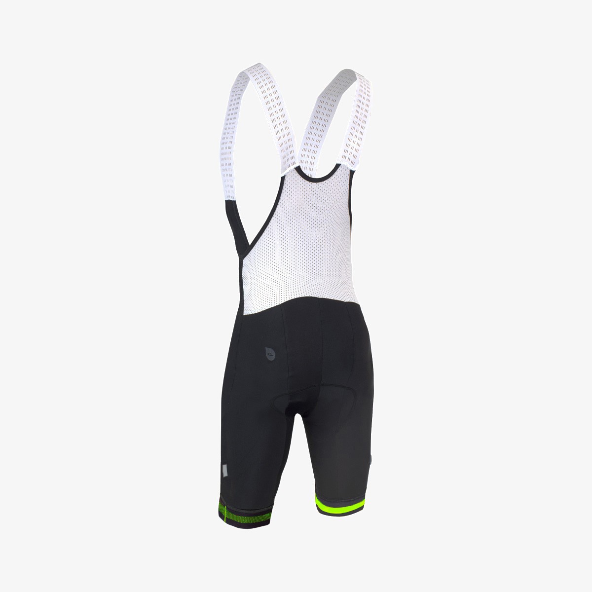 Eltin Culotte Ciclismo Darkspace Negro y Verde flúor Rebajas de fábrica