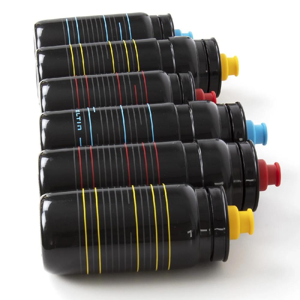 Eltin Bidón de ciclismo Pro 750ml negro y amarillo Precio de fábrica