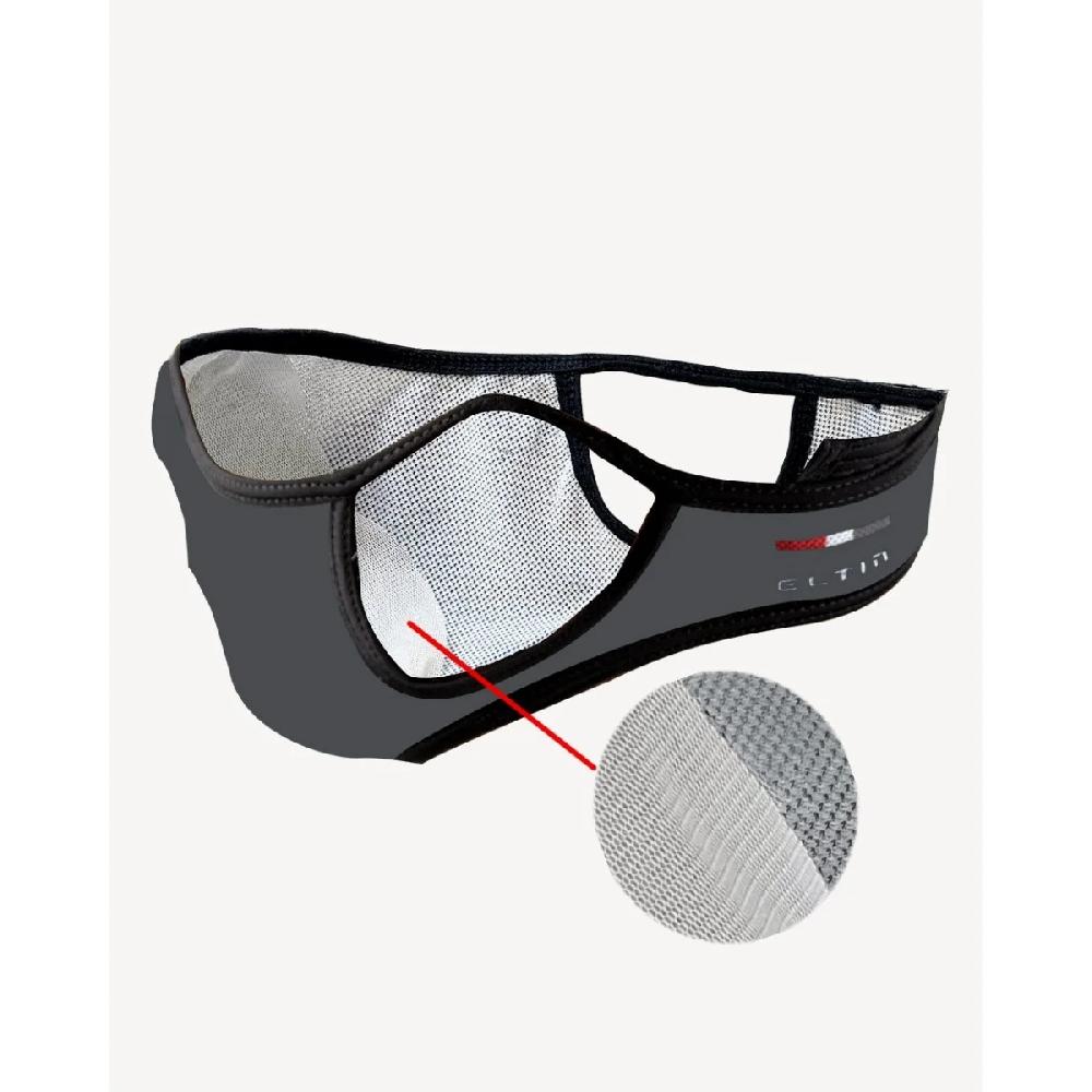 Eltin Mascarilla Deportiva Reutilizable Negro y Gris Venta caliente