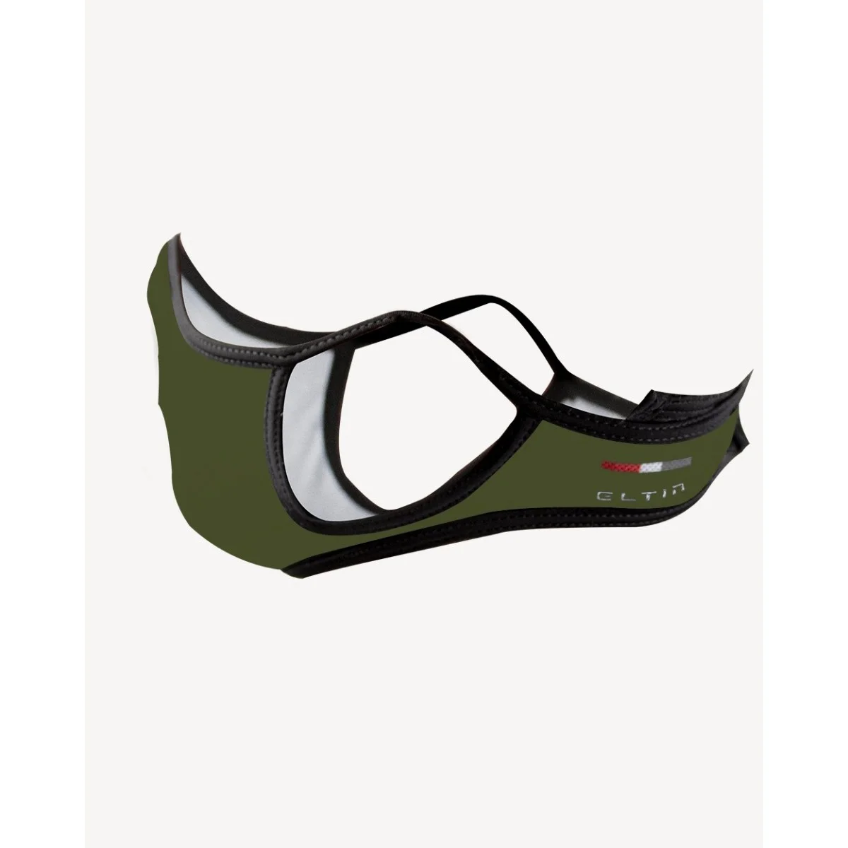 Eltin Mascarilla Deportiva Reutilizable Negro y Verde oliva Gran oferta
