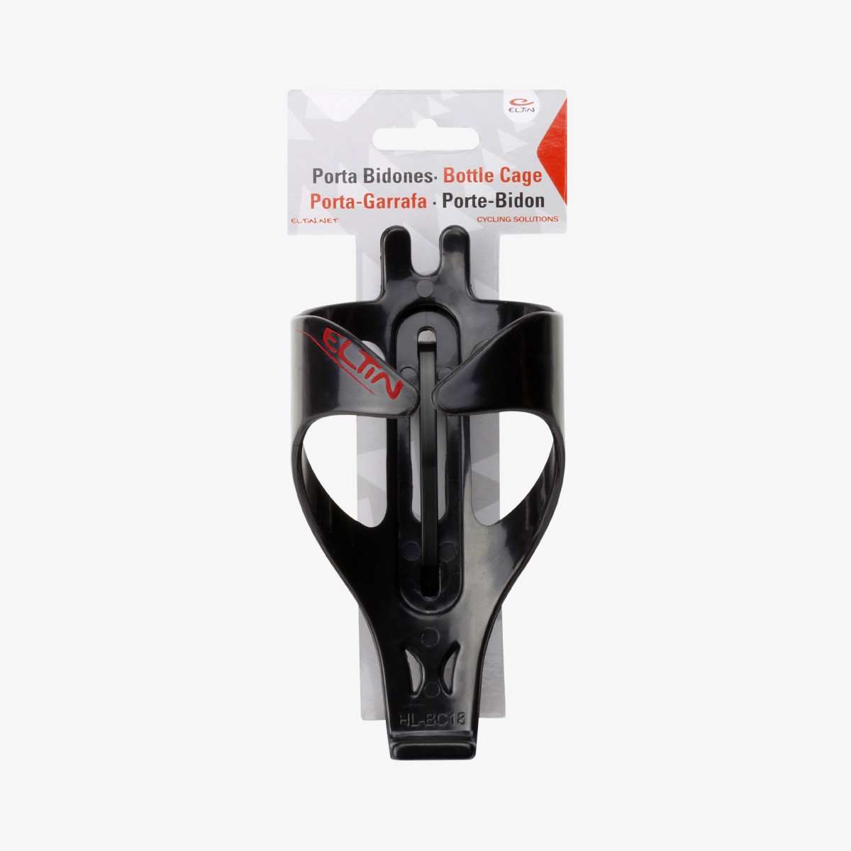 Eltin Portabidón Fibra negro y rojo Descuento por venta flash