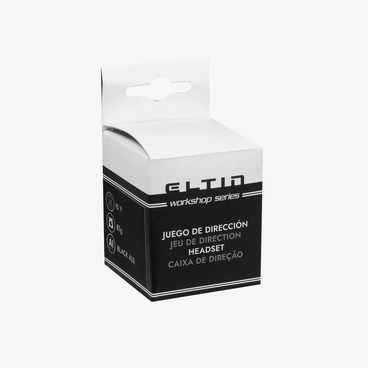 Eltin Dirección Integrada 1-1/8" Aluminio Neg Últimos 2 días