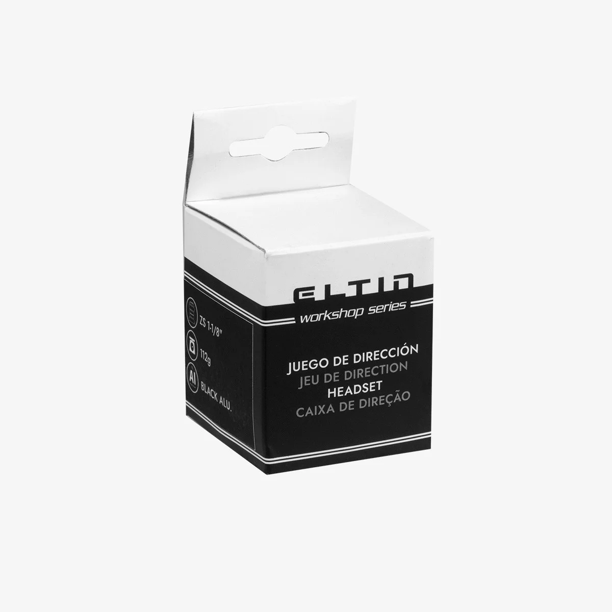 Eltin Dirección Semi Integrada (ZS) 1-1/8" - 1-1/5" Acero Neg Precio de fábrica