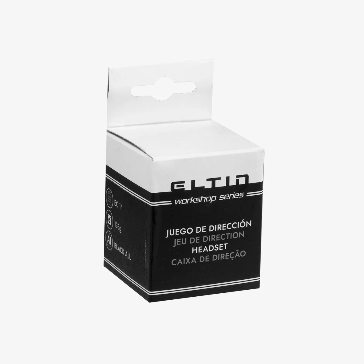 Eltin Dirección Convencional (EC) 1-1/8" Aluminio Neg Oferta especial de fábrica