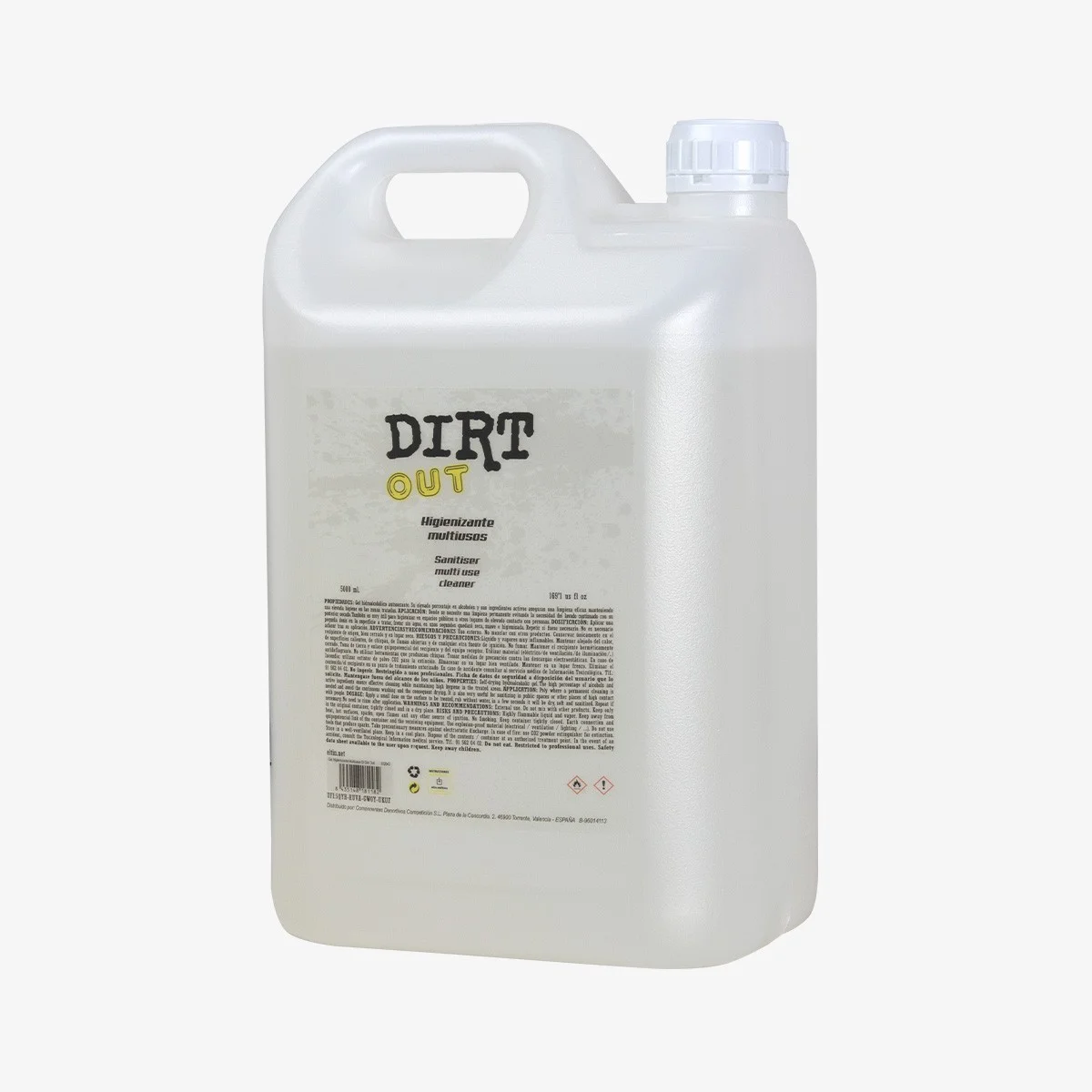 Eltin Gel Higienizante Multiusos Dirt Out 5l Última moda