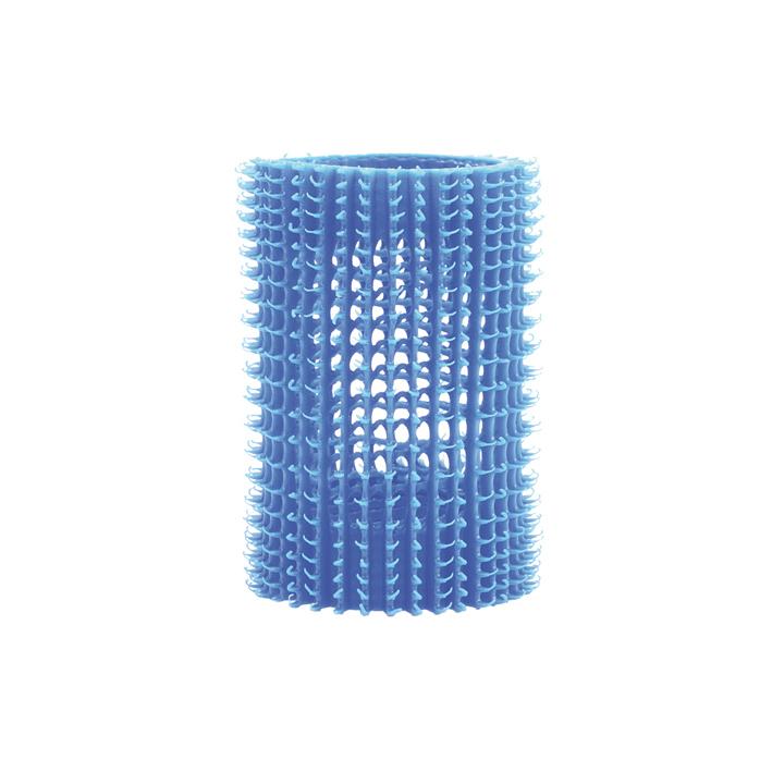 Eurostil BOLSA 5 U.BUCLES AZUL ADHER.45 MM