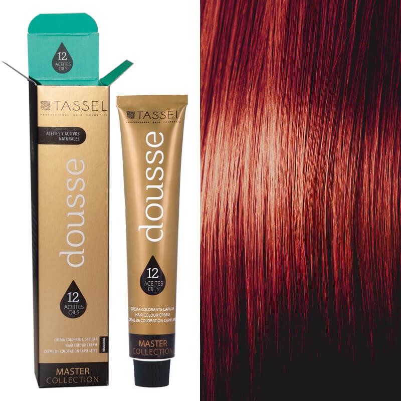 Eurostil DOUSSE Nº5.55 CASTAÑO CLARO ROJO INTENSO