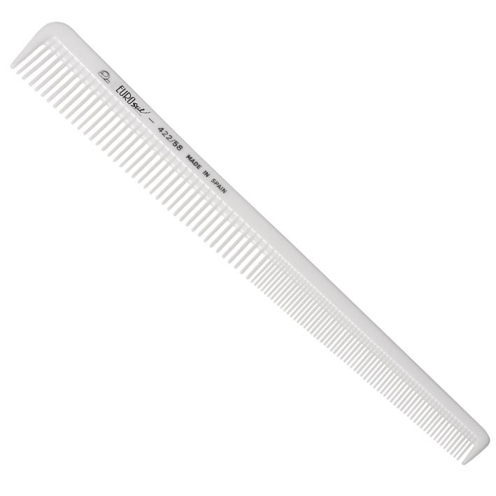 Eurostil PEINE ESPECIAL PELUQUERO 18 CM BLANCO