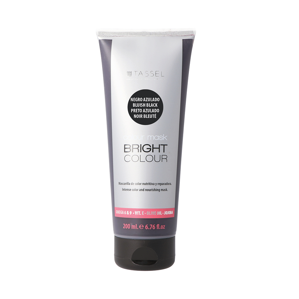 Eurostil TASSEL MASCARILLA COLOR NEGRO-AZULADO