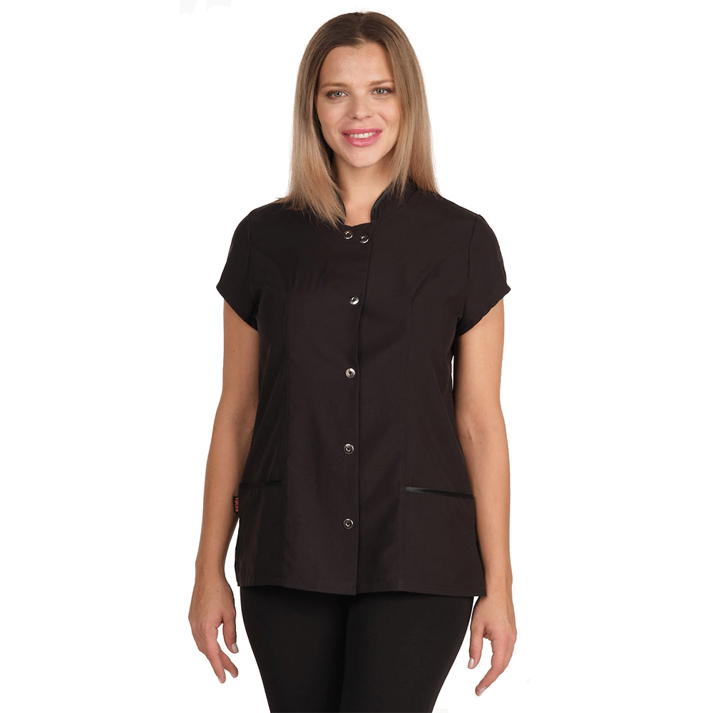 Eurostil CASACA MICROFIBRA MINI CUELLO MAO NEGRA XL
